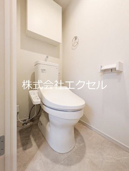 トイレ　温水洗浄便座付きのトイレ♪