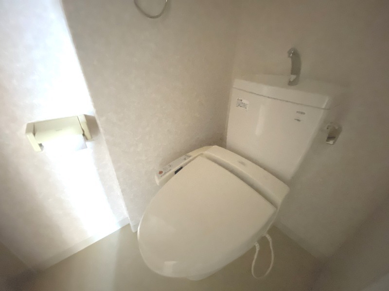 トイレ　トイレも綺麗にお使いいただけます。