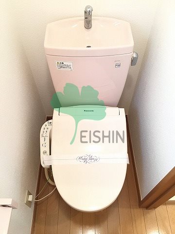 トイレ　清潔感のあるトイレです。