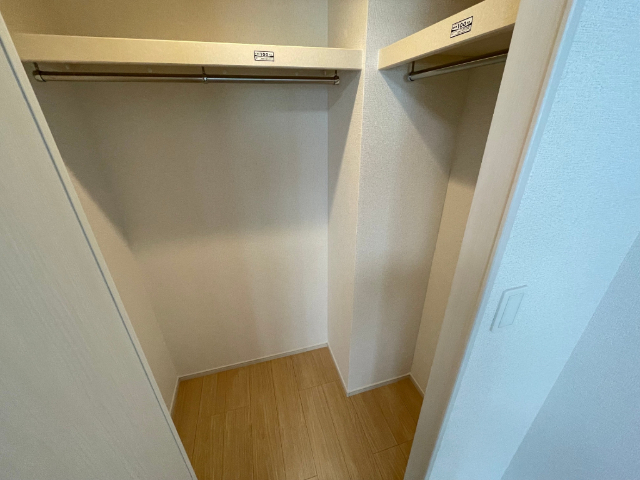 収納　２０１号室の写真です。