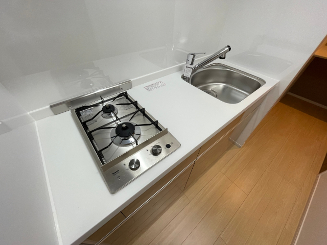 キッチン　２０１号室の写真です。