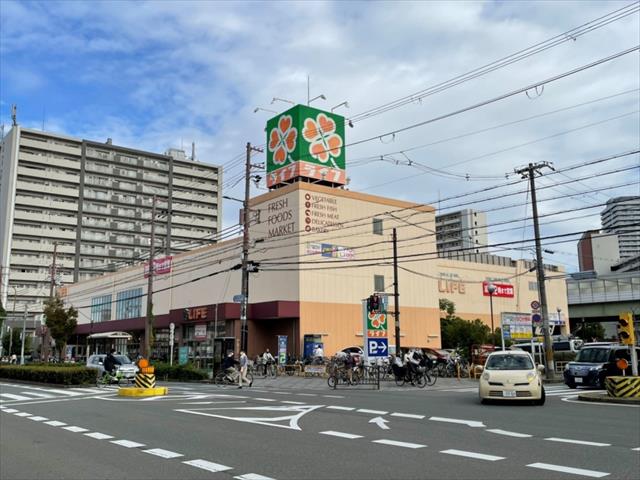 スーパー　ライフ 毛馬店（スーパー）まで1120m