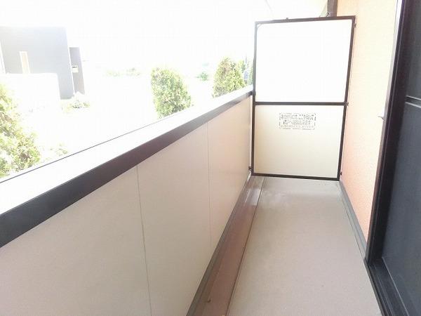 バルコニー　日当たり良好！