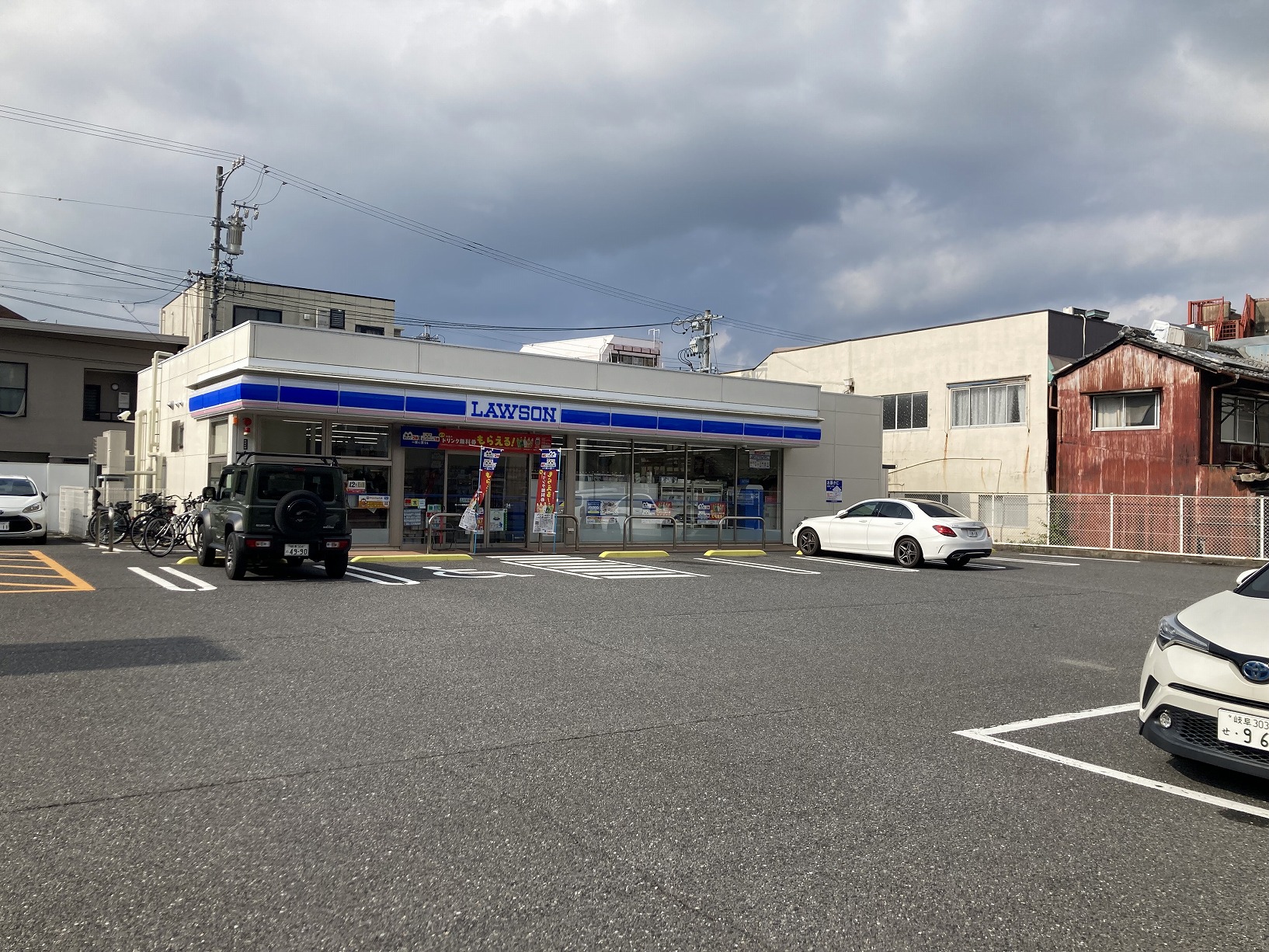コンビニ　ローソン岐阜長住九丁目店（コンビニ）まで337m