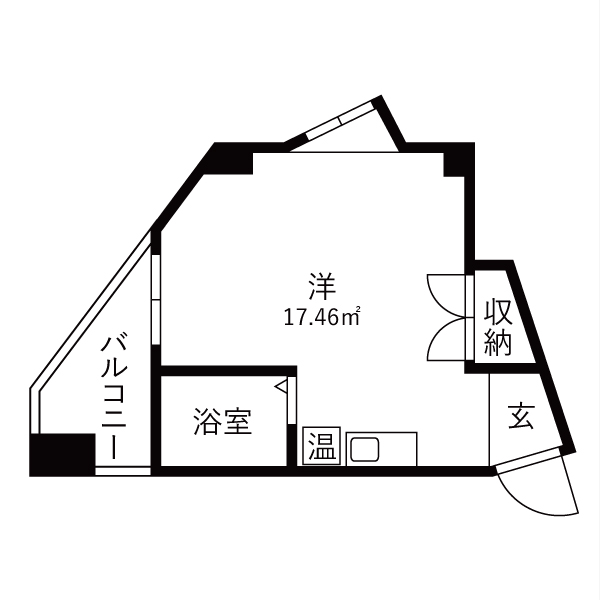 J2ビルの間取り写真