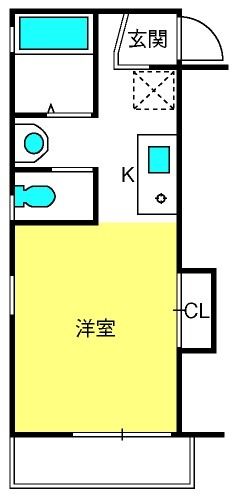 シャローム大宮の間取り写真