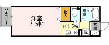 セジュール池端パーク B棟の間取り写真