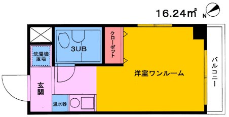 リバーサイド永代の間取り写真