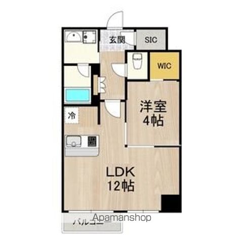 LEGALAND難波南の間取り写真
