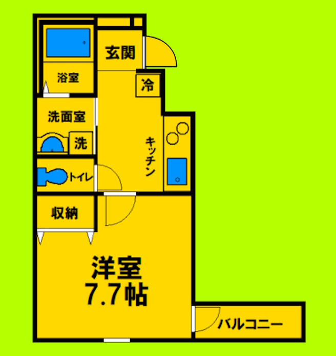 フジパレス尼崎三反田I番館の間取り写真