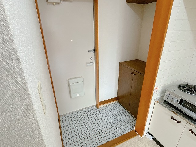 サトウハイツの玄関写真