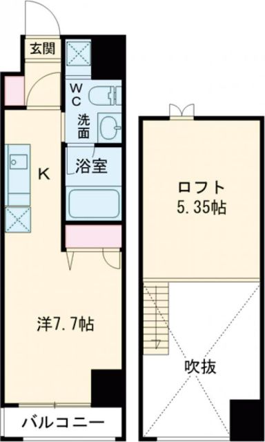 ルアンシナルの間取り写真