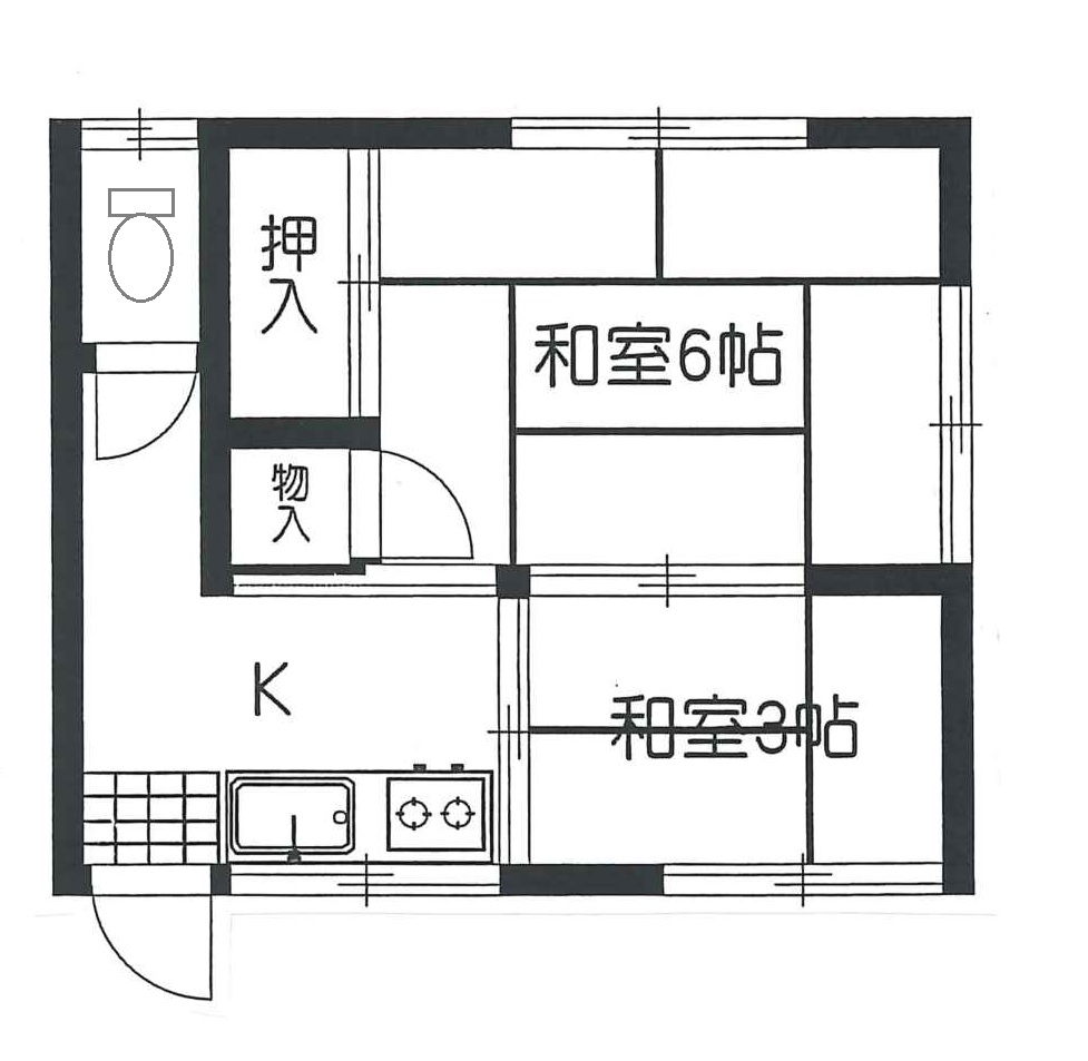 高橋荘の間取り