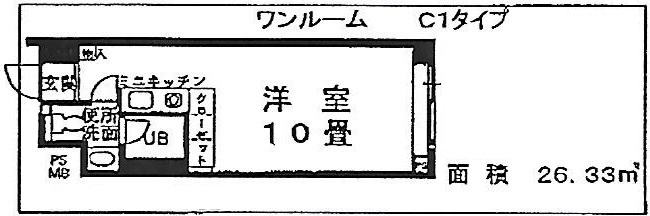 イーストコート２番街の間取り