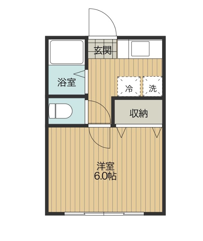 ミサワハイツの間取り