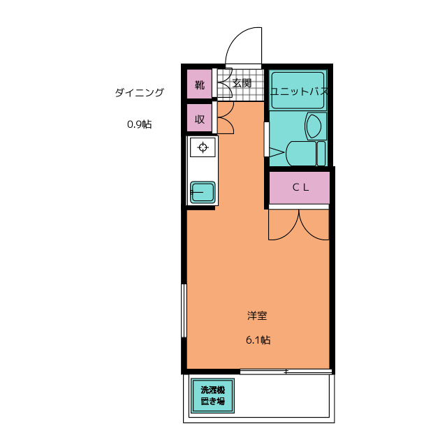 ベルライト能見台の間取り