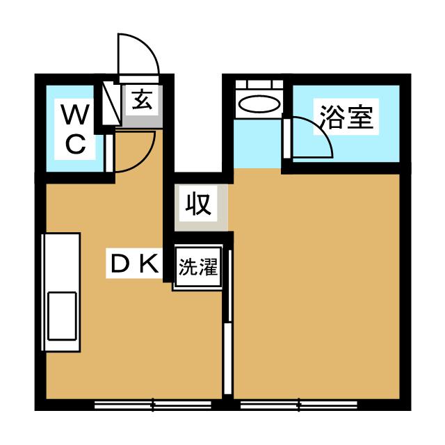 パルク稔台の間取り