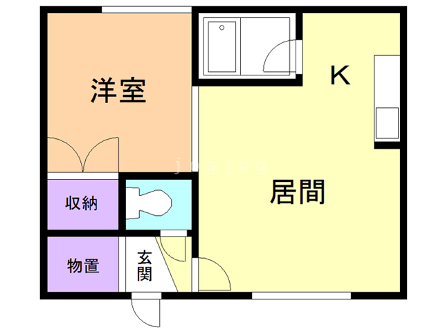 ＭＫハイツIIの間取り