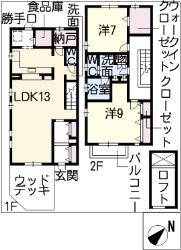 グレイス清水ヶ岡の間取り