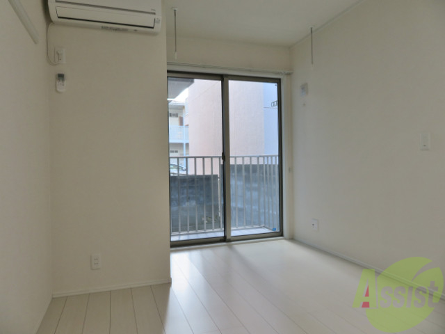 居室・リビング　６帖のワンルームです。コンパクトに生活されたい方へ