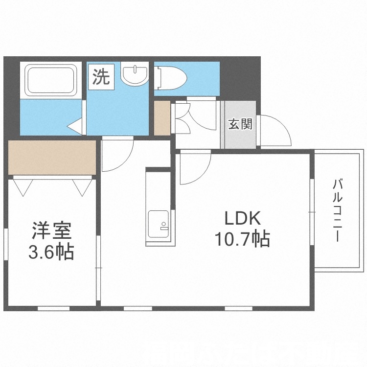 アドバンス箱崎宮前_間取り_0