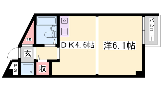 加古川ヤングパレスの間取り