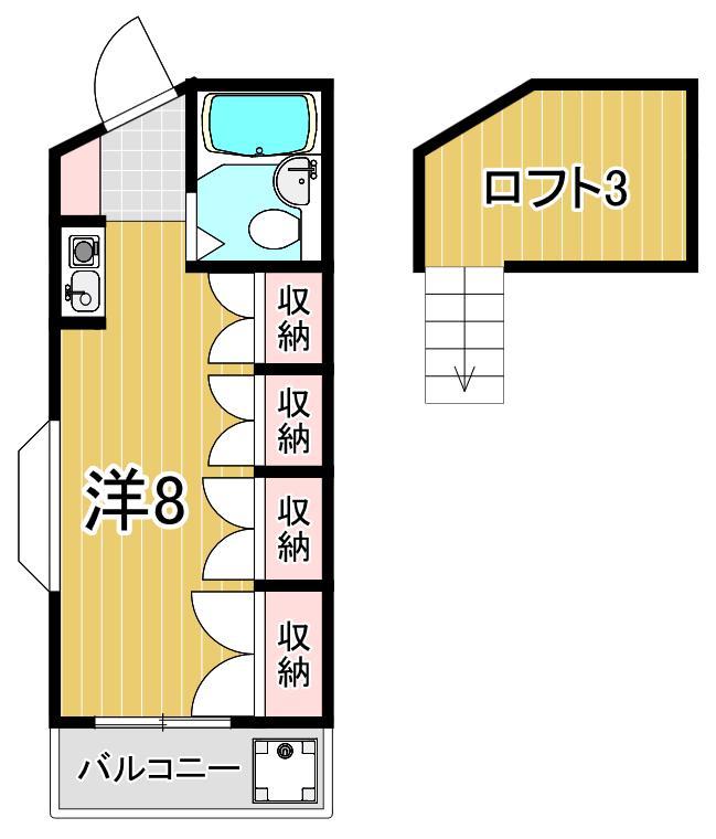 ブルーメ谷塚２７の間取り