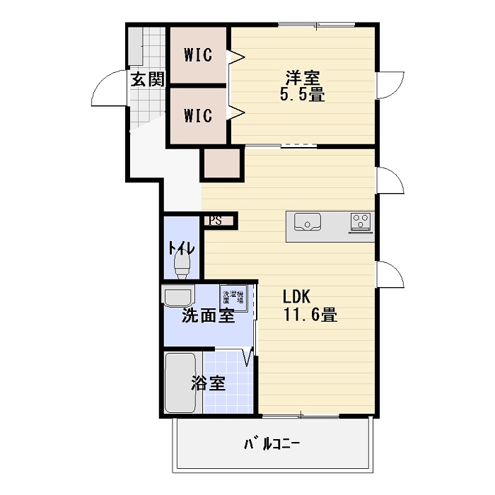 アントラNの間取り