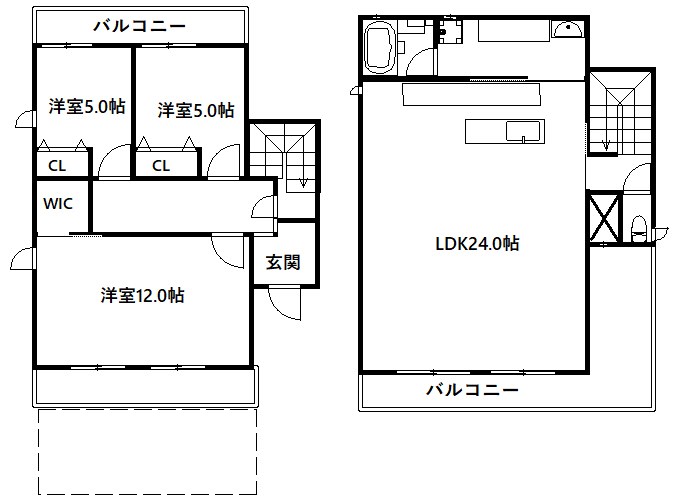 芦屋市呉川町のその他の間取り