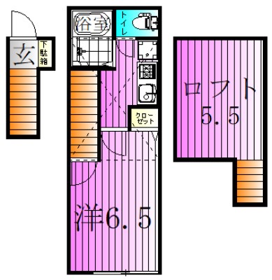 ベラフィオーレ西綾瀬の間取り