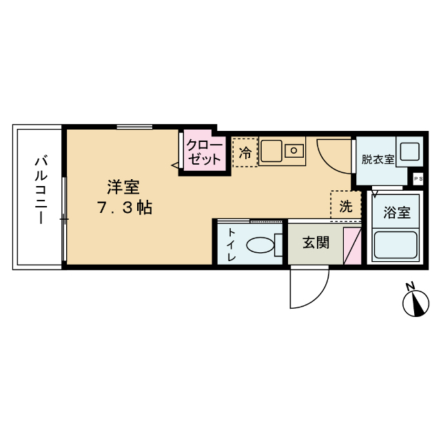 ヴィラセゾン船橋本町IIの間取り