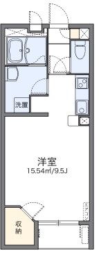 レオネクストＧｒｅｅｎ　ハイツの間取り