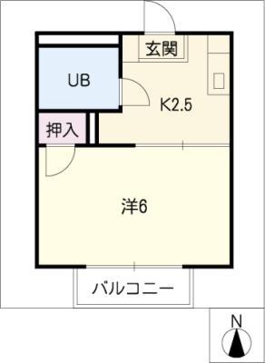 ラフォーレ山の手Ａ棟の間取り