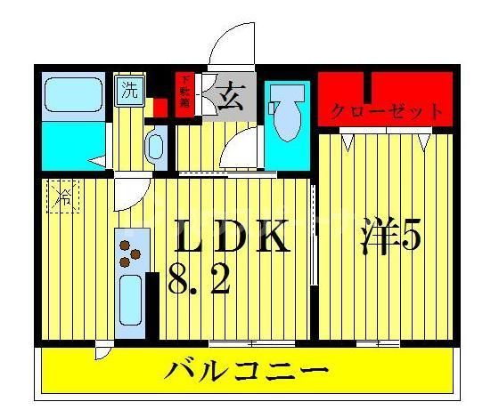 ブラウ天王台の間取り