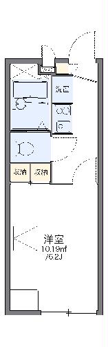 レオパレスマイトピアの間取り