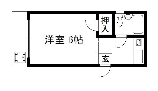 メゾンアオヤマの間取り