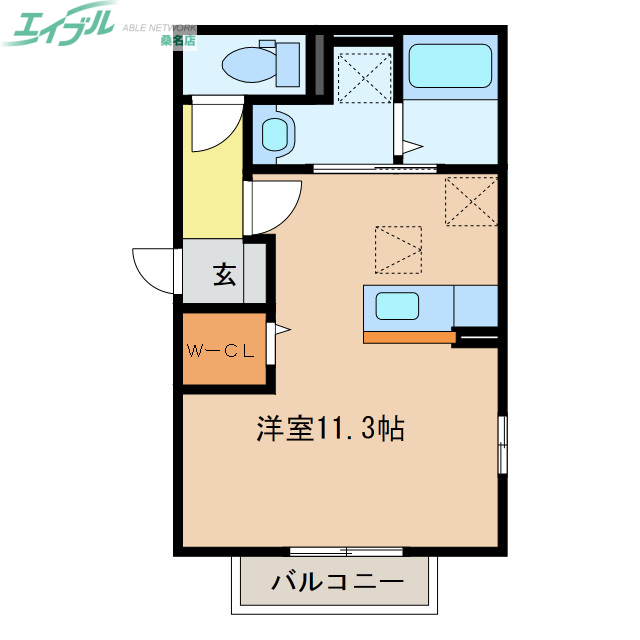 Ｄ－ｒｏｏｍ星見ヶ丘の間取り