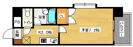 ＲＥＳＩＤＥＮＣＥ岩本の間取り