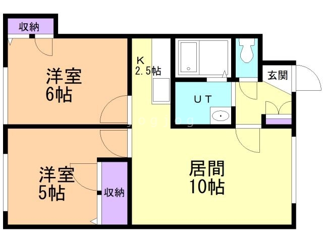 ハイツカマダの間取り