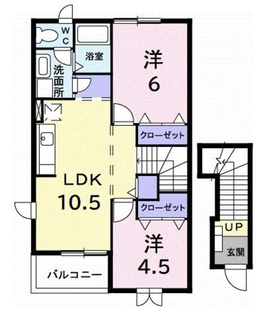 ジャミ－ルク－スの間取り