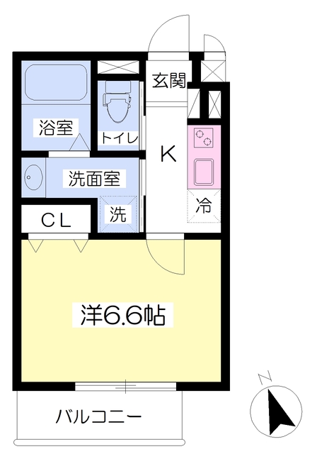 サンジコート姫路駅南の間取り