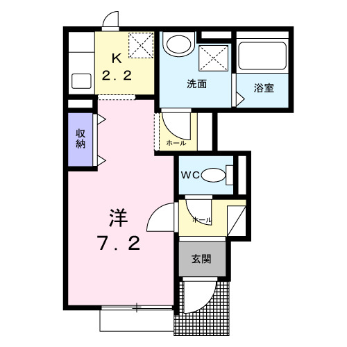 ローツェ松葉（Lhotse）の間取り