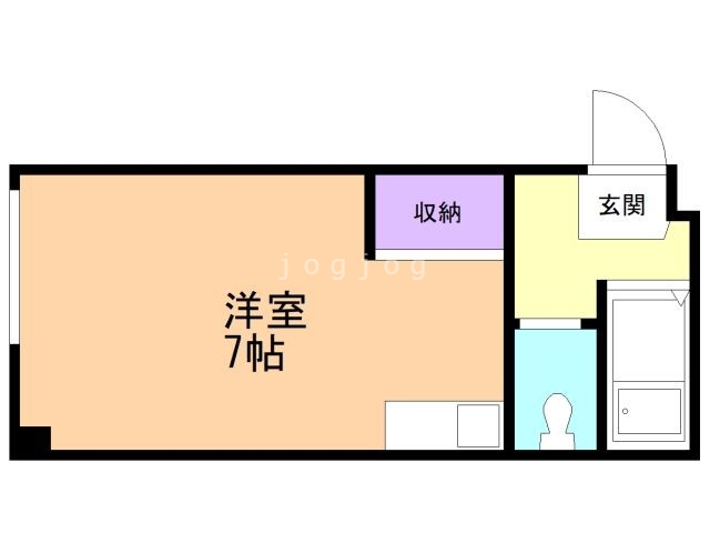 札幌市北区麻生町のマンションの間取り