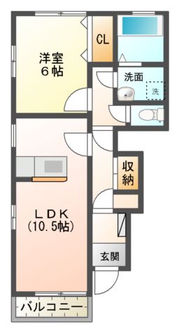 オムソールの間取り