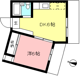 ハウス千代ヶ丘の間取り