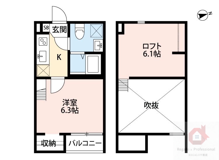 ラ・フロレゾンの間取り