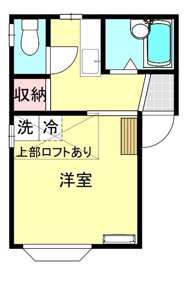 モンパレス上越第2-1号館の間取り