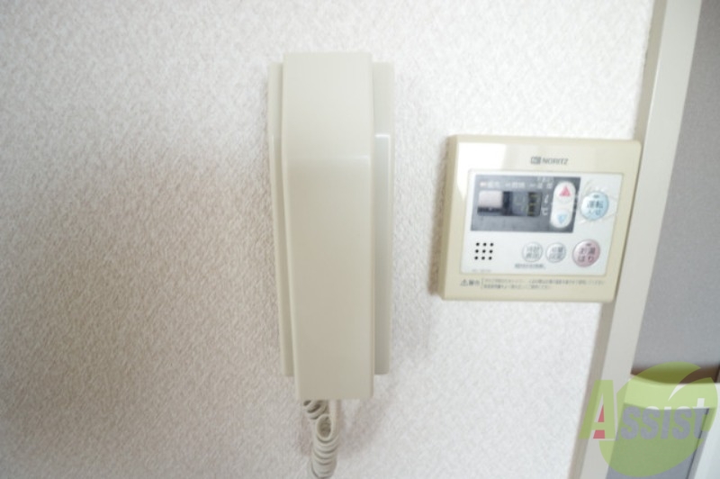 セキュリティ　インターホンは、ここにあります。