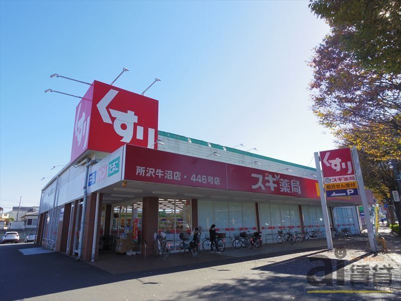 ドラックストア　スギ薬局所沢牛沼店（ドラッグストア）まで550m