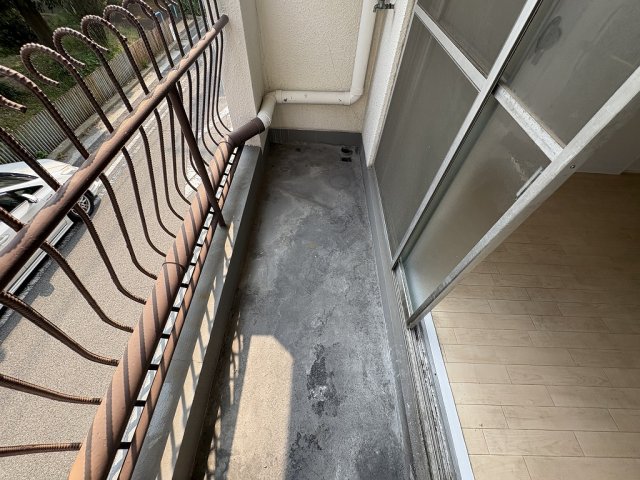 バルコニー　広々としたバルコニーです